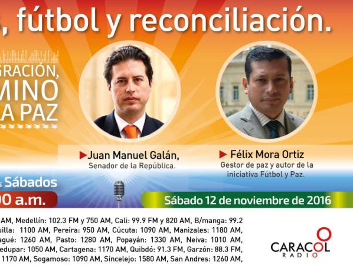 Leyes, fútbol y reconciliación