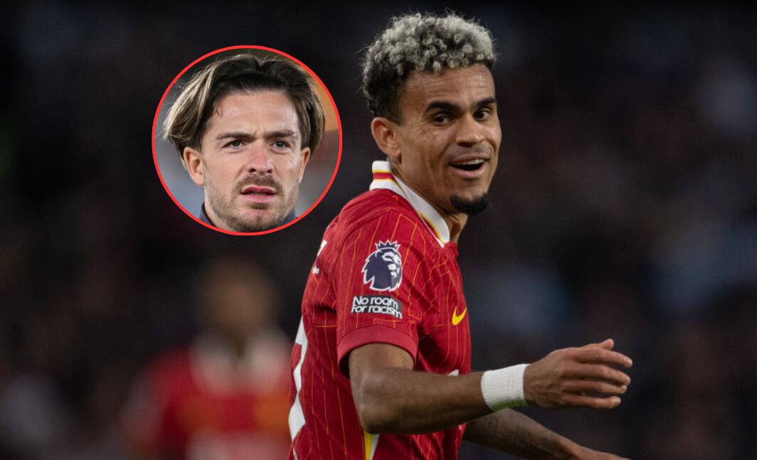 Luis Díaz y Jack Grealish/Gettyimages