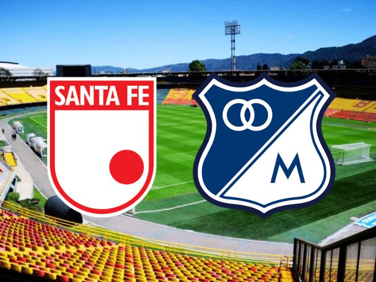🔴 Santa Fe vs. Millonarios EN VIVO HOY: siga acá la transmisión del clásico por Liga