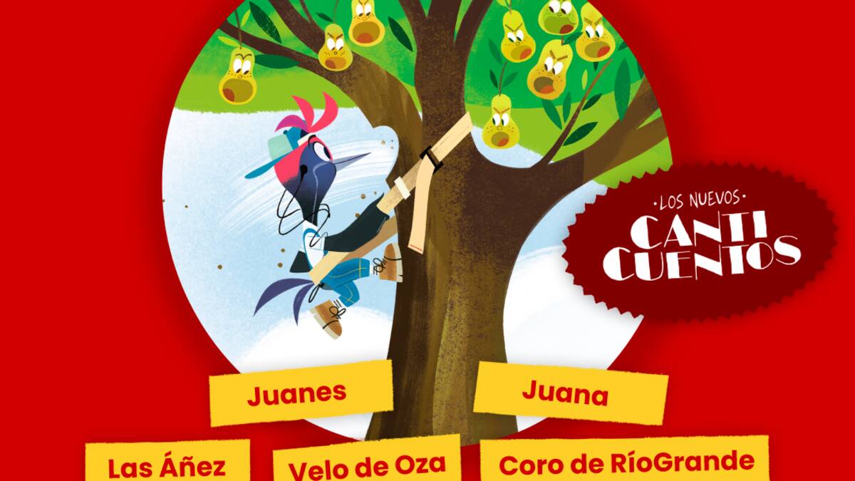 Juanes al ritmo de carranga canta “el pájaro carpintero”, de Los Nuevos Canticuentos