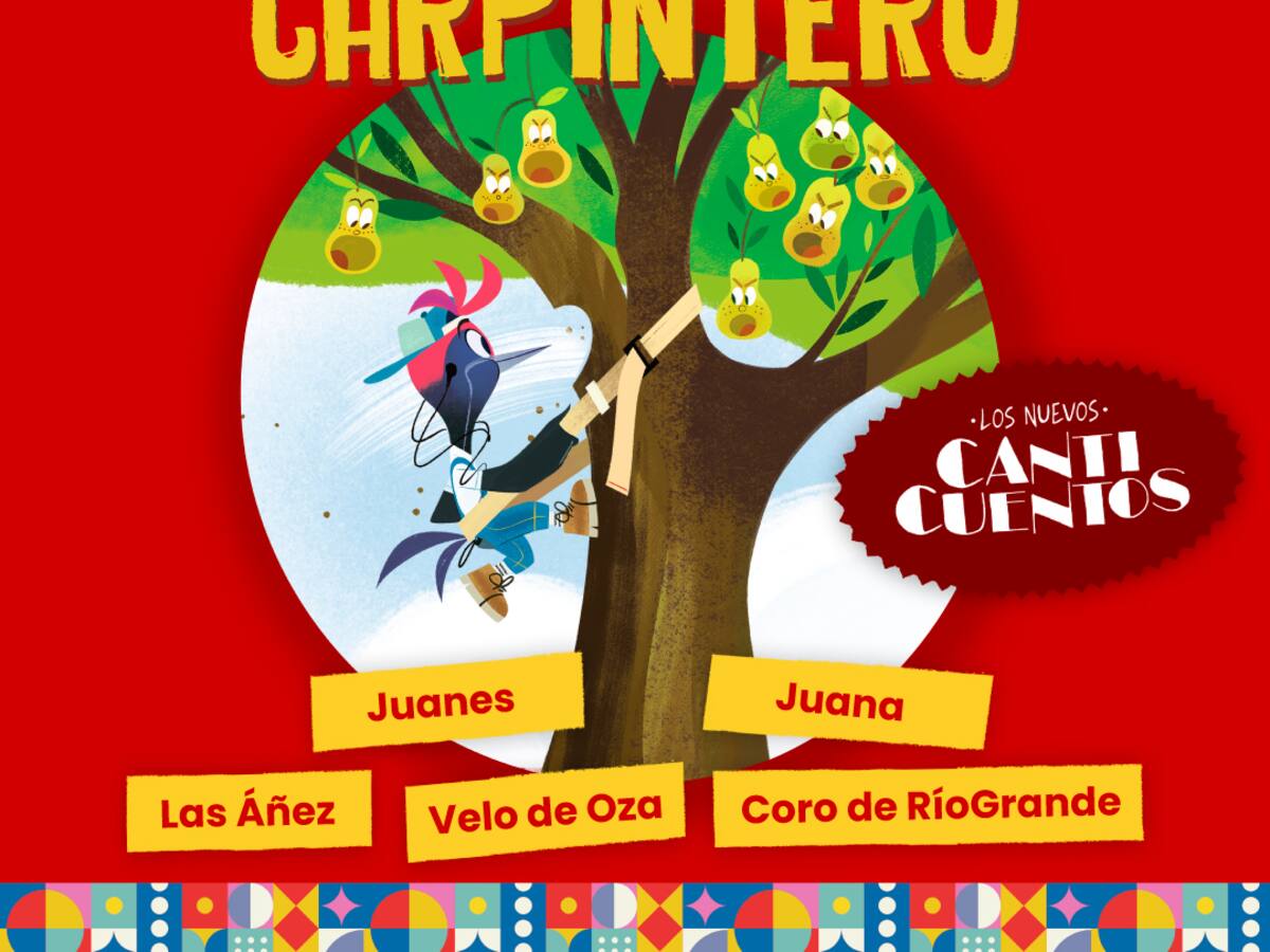 Juanes al ritmo de carranga canta “el pájaro carpintero”, de Los Nuevos Canticuentos