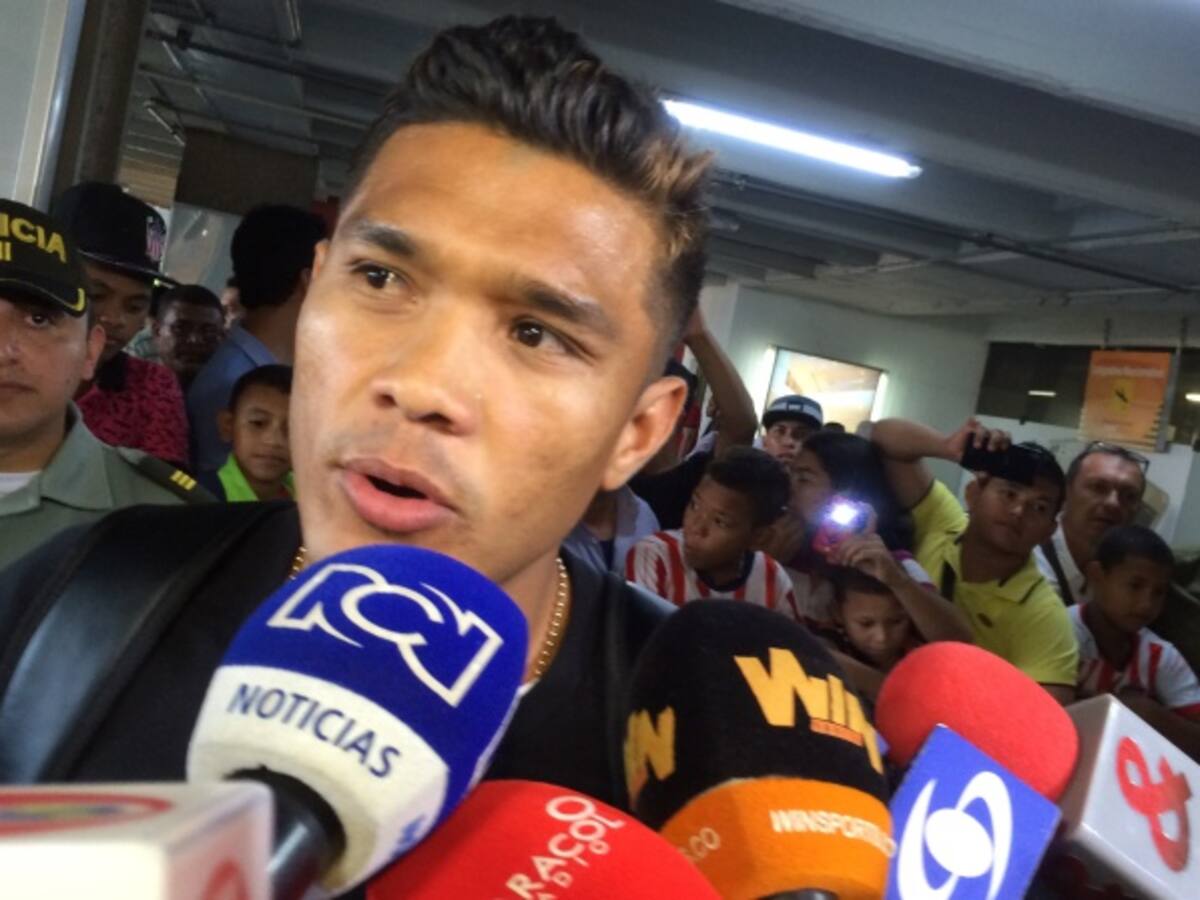 Teófilo Gutiérrez, delantero de la Selección