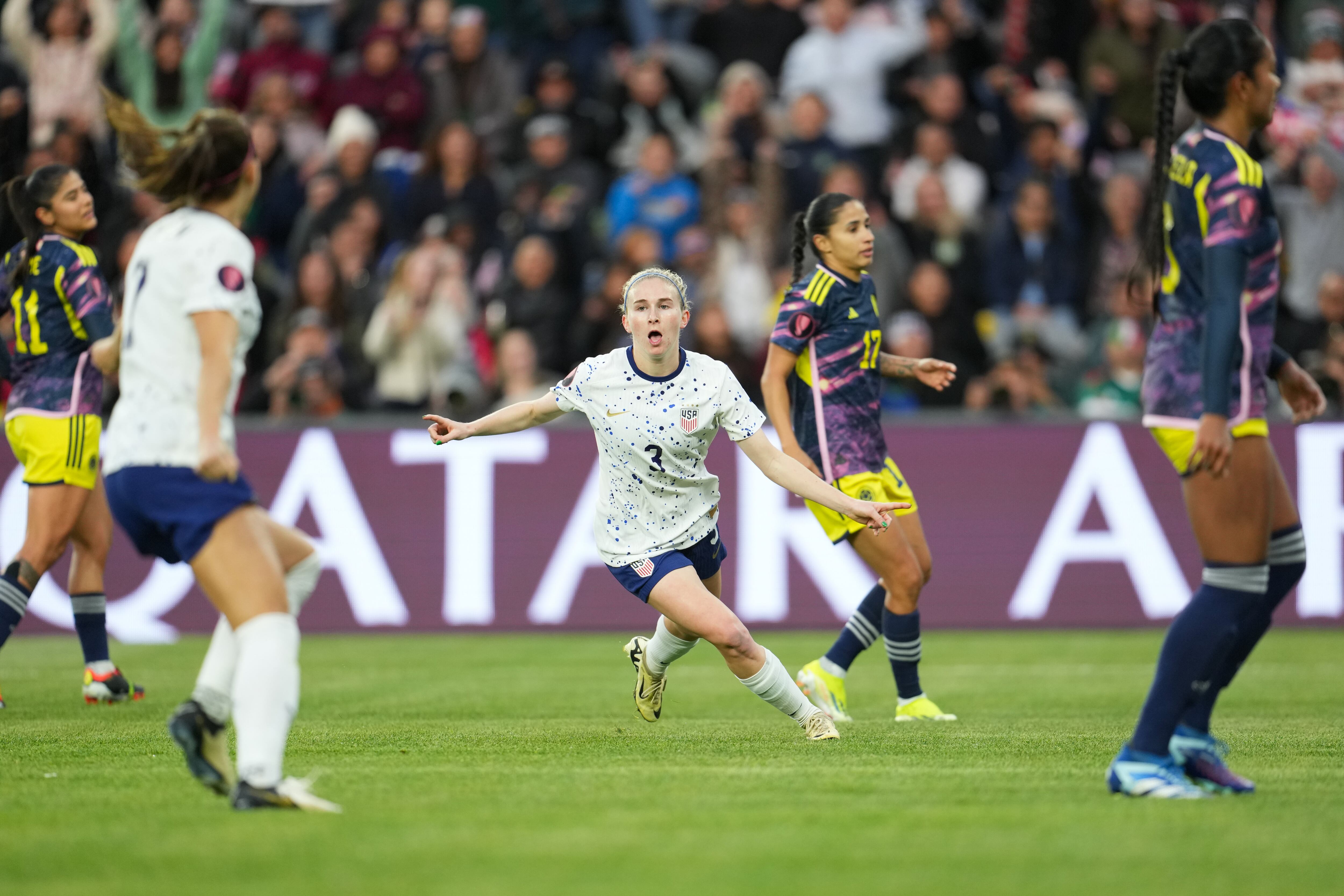 Colombia perdió con Estados Unidos en la Copa Oro Femenina. (Photo by Brad Smith/ISI Photos/USSF/Getty Images for USSF)