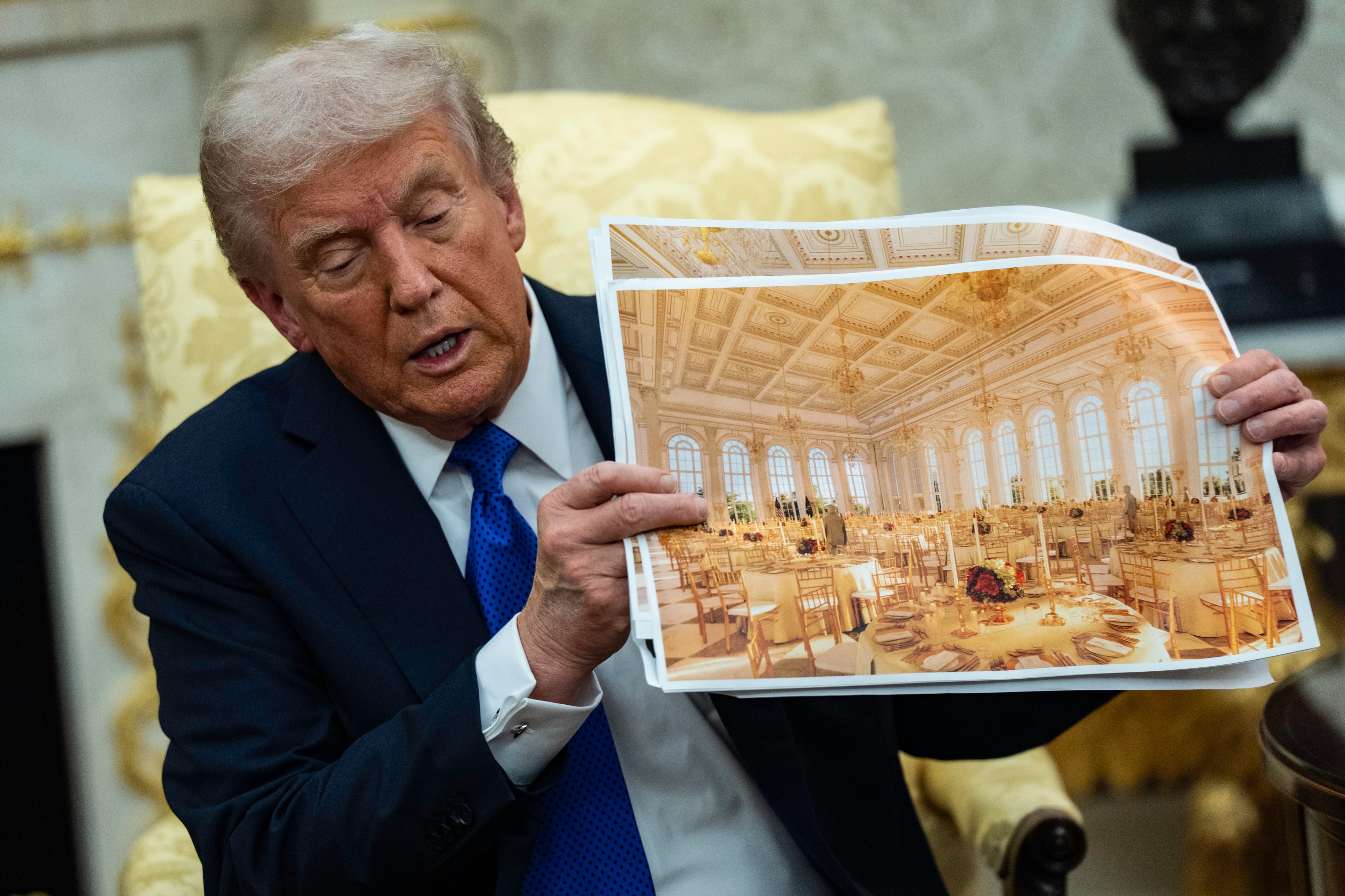 La decisión ocurre luego de que un tribunal federal ordenara paralizar las obras ‘por cuestiones de procedimiento’.
(Foto:    Salwan Georges/The Washington Post via Getty Images)
