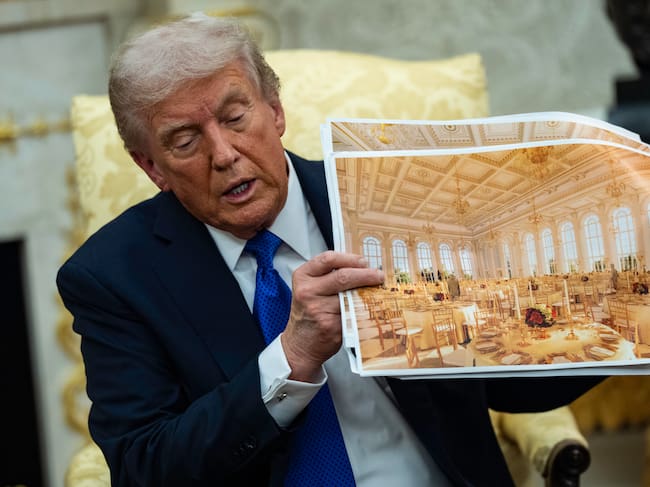 La decisión ocurre luego de que un tribunal federal ordenara paralizar las obras ‘por cuestiones de procedimiento’.
(Foto: Salwan Georges/The Washington Post via Getty Images)