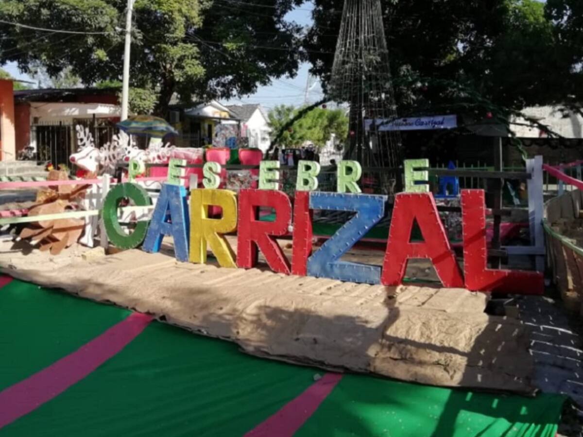 El "megapesebre" en que entregarán 250 regalos en Barranquilla