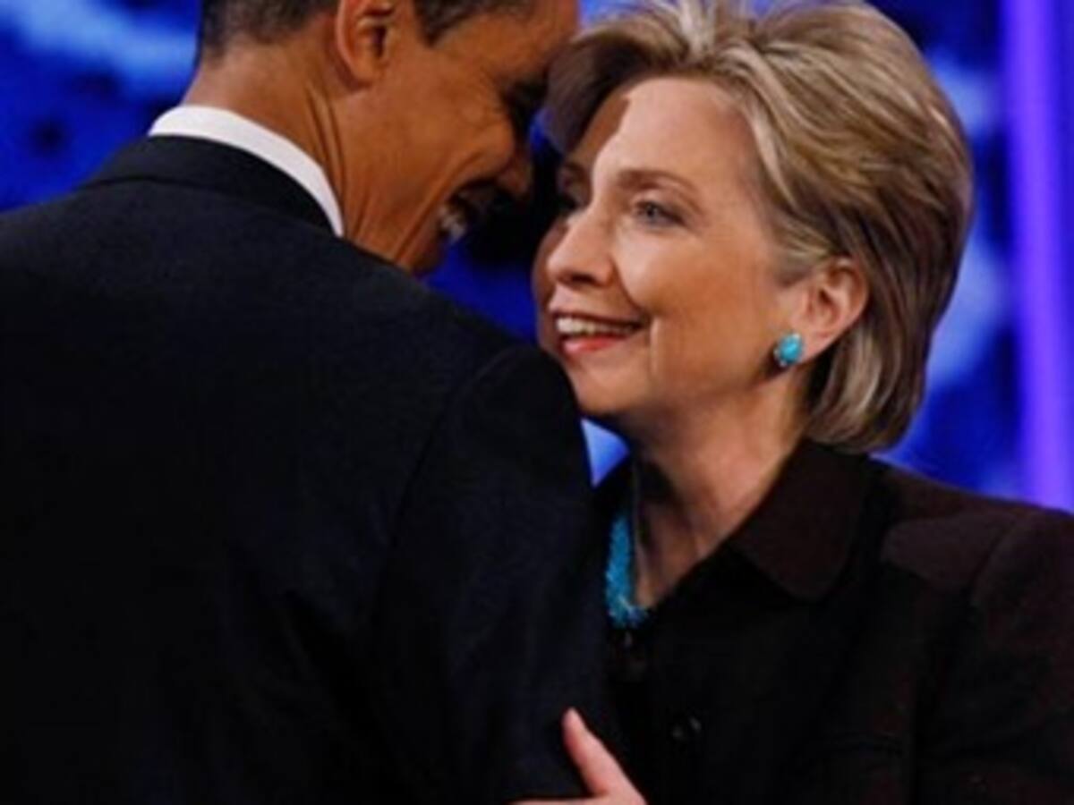 Hillary Clinton supera en popularidad a su jefe y presidente Barack Obama