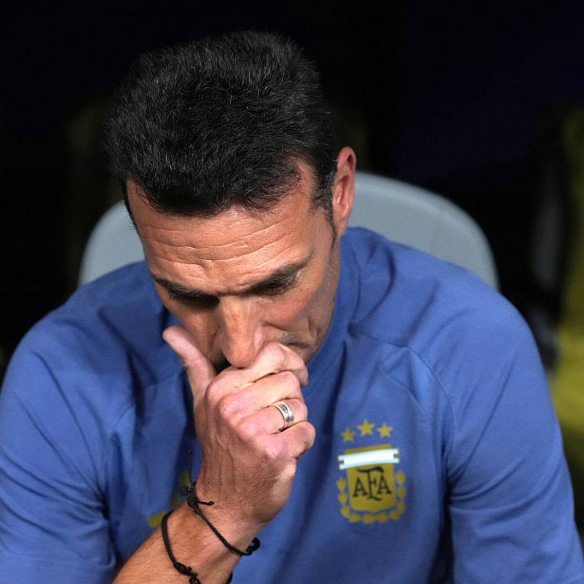 Video: Lionel Scaloni, en medio de lágrimas, dejó en duda su continuidad en la Selección Argentina