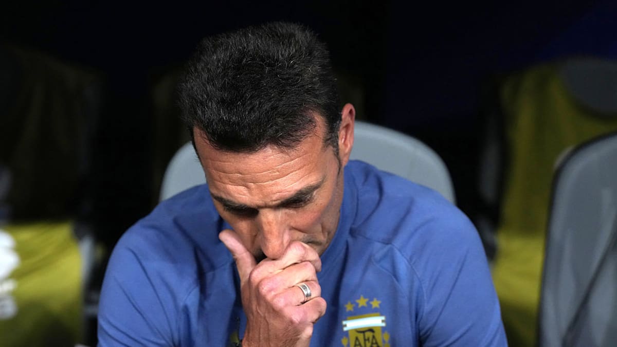Video: Lionel Scaloni, en medio de lágrimas, dejó en duda su continuidad en la Selección Argentina