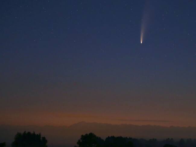 Cómo ver el paso del cometa Neowise en Colombia