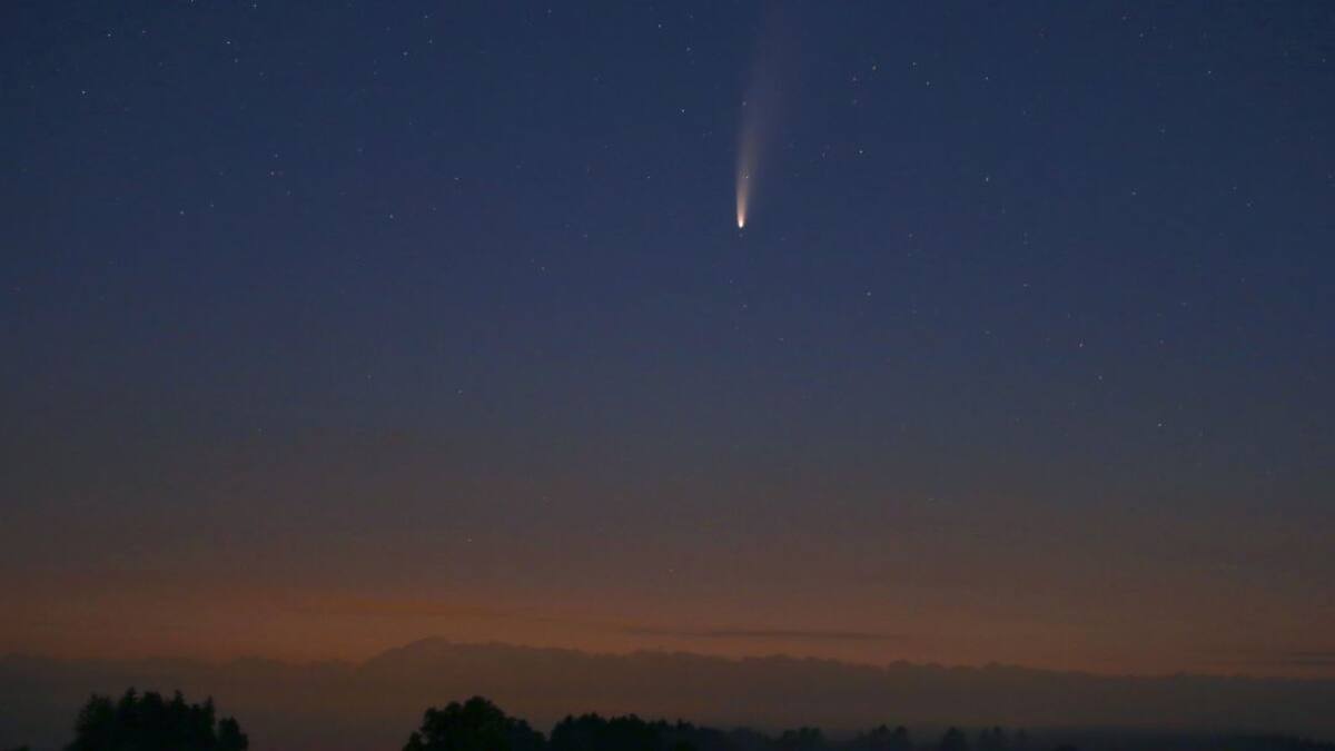 Cómo ver el paso del cometa Neowise en Colombia