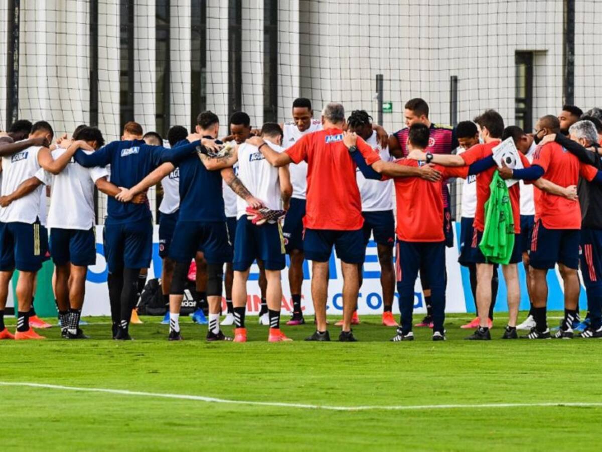 La Selección Colombia ya está en Lima para su juego de Eliminatorias