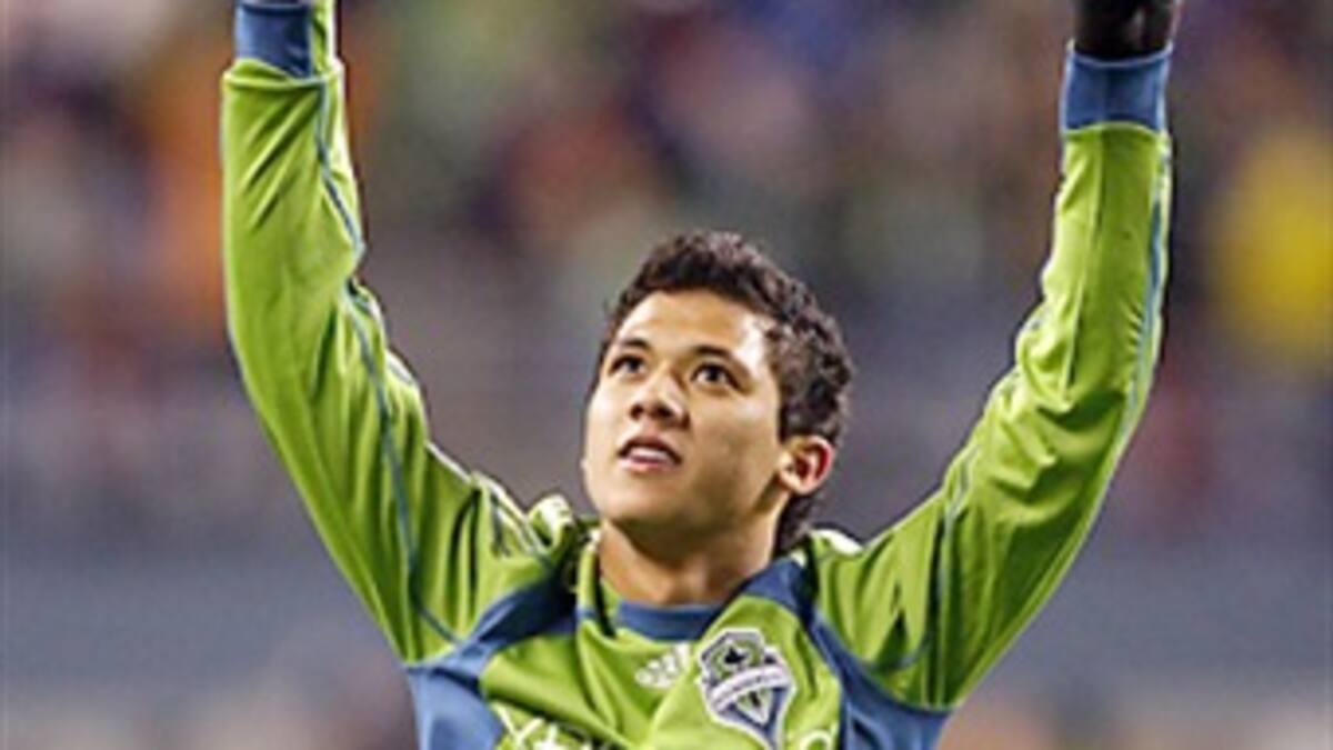 Fredy Montero marca gol en el fútbol norteamericano