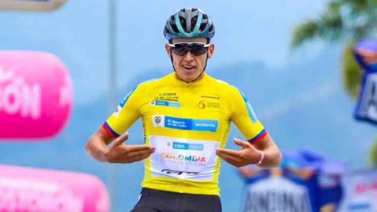 Aparecieron los papeles del ciclista santandereano Germán Gómez