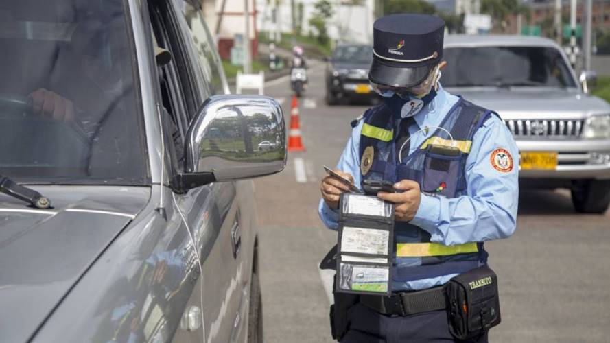 Agresión agente de tránsito. Crédito: Alcaldía