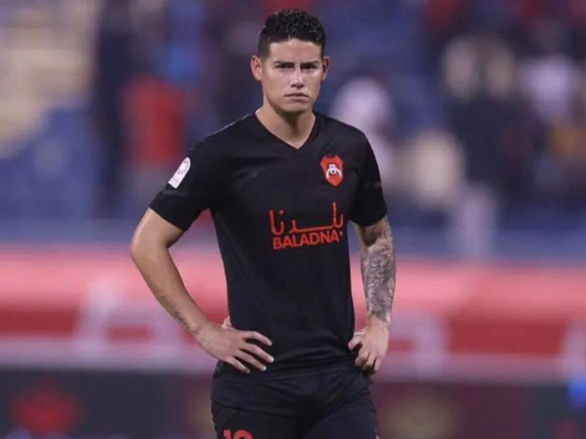 James Rodríguez reaccionó a las duras críticas tras su debut en Catar
