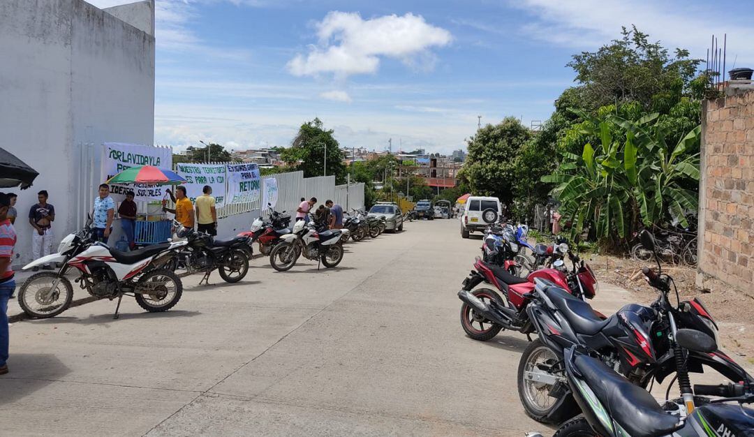 Ejército ha hecho presencia en puntos de desplazamientos