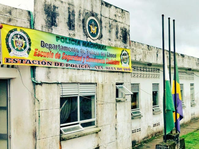 Estación de Policía, Santa Rita de Iró´. Foto: Cortesía