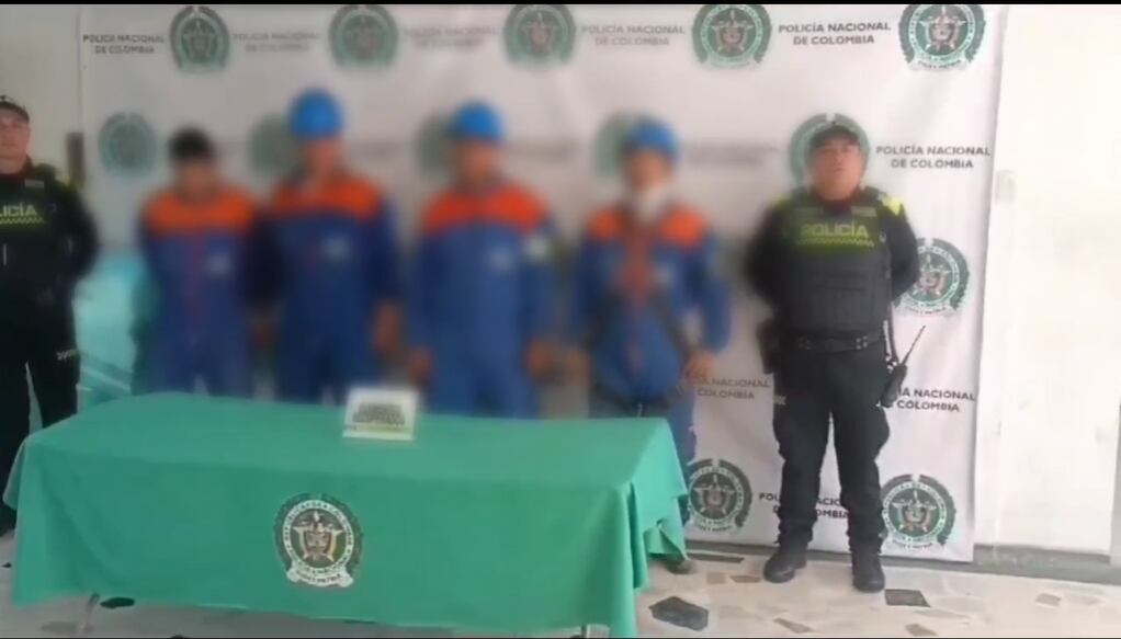 Cayó una banda criminal dedicada al robo de cableado en Bogotá