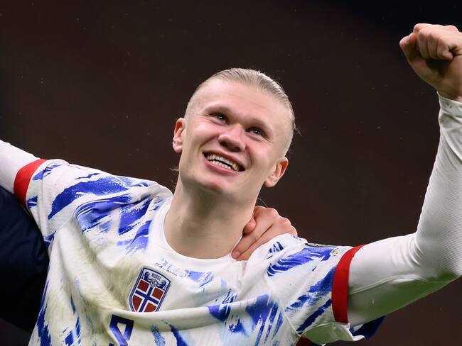 Erling Haaland, goleador de Noruega y de las Eliminatorias de la UEFA al Mundial 2026. (Photo by Andrea Staccioli/Insidefoto/LightRocket via Getty Images)