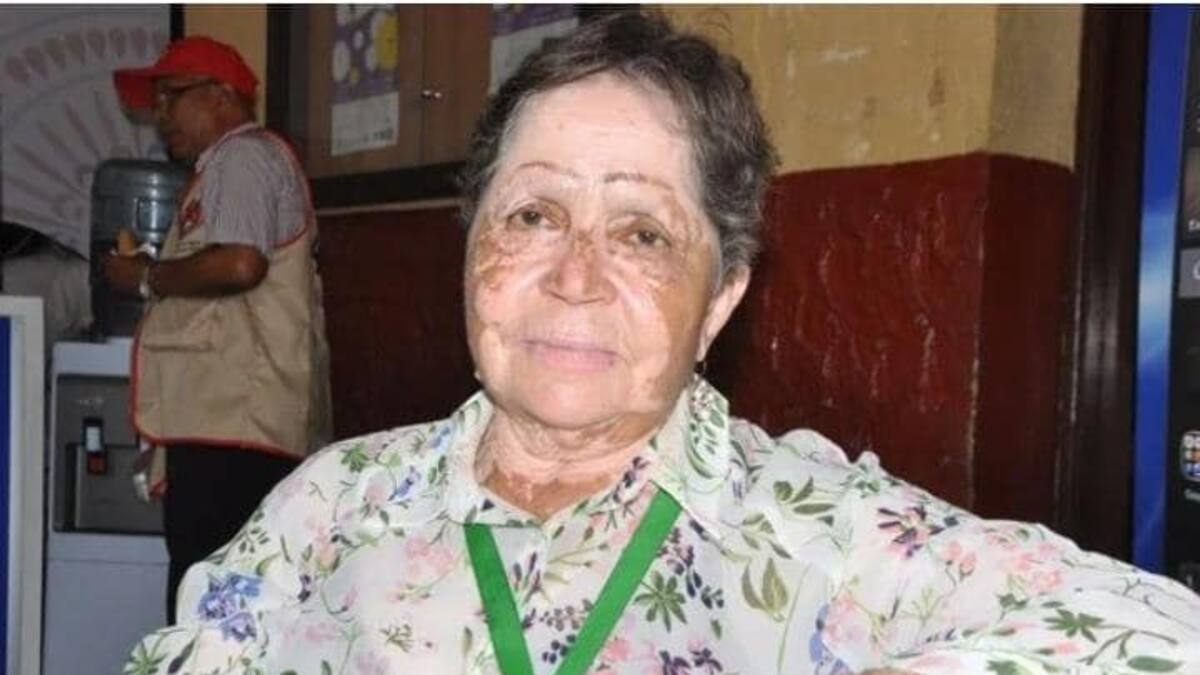 Olga Burgos ‘La Dama de Hierro’, falleció a sus 92 años en Cartagena