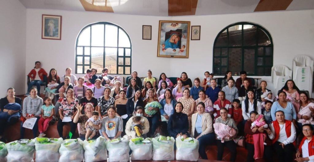 190 paquetes alimenticios llegan a familias vulnerables de más de 10 municipios en Boyacá