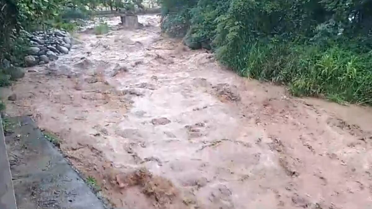Las lluvias han causado problemas en por lo menos 10 municipios de Santander