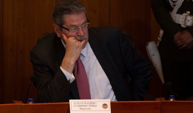 Magistrado Luis Guillermo Guerrero Perez de la Corte Suprema de Justicia.