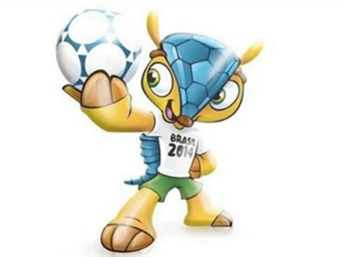 La mascota del Mundial Brasil 2014 será un armadillo