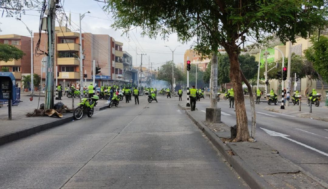 Inmediaciones del estadio Romelio Martínez
