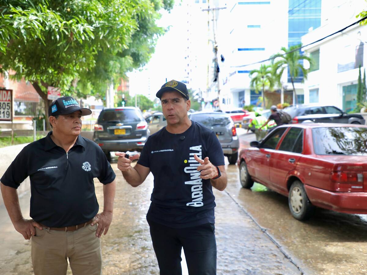 Alcalde Char anuncia nuevo proceso de licitación para canalizar arroyo en la calle 85