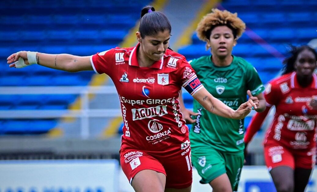 Catalina Usme, figura del América de Cali femenino / @AmericaCaliFem