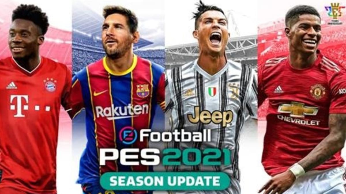 Juventud y experiencia, los protagonistas de la portada de PES 2021