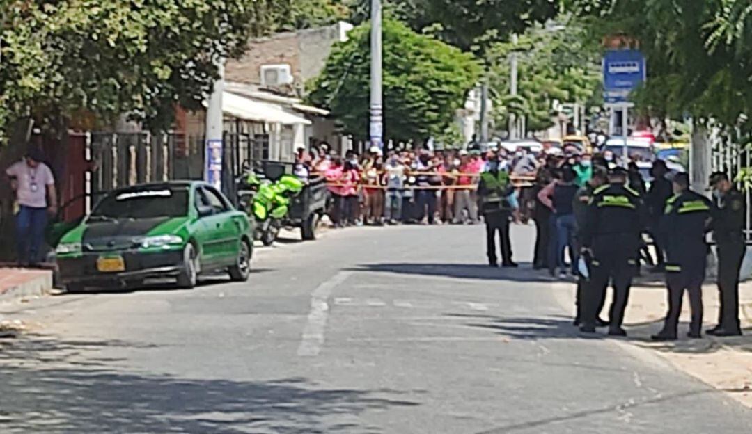 Lugar del triple asesinato