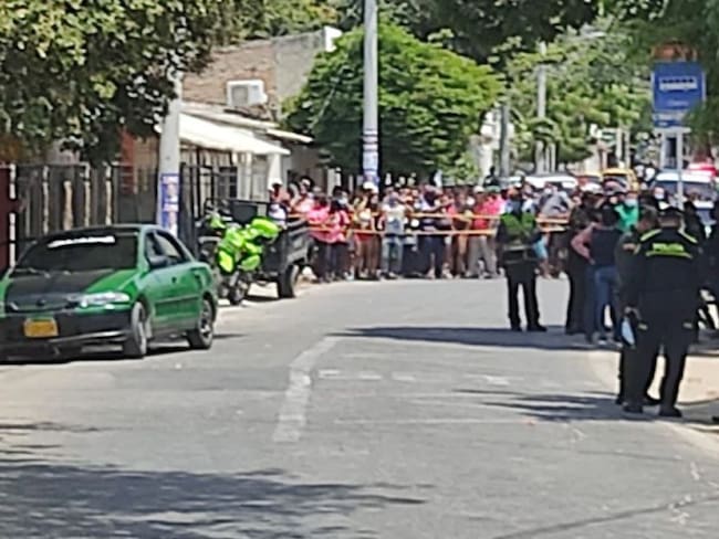 Lugar del triple asesinato