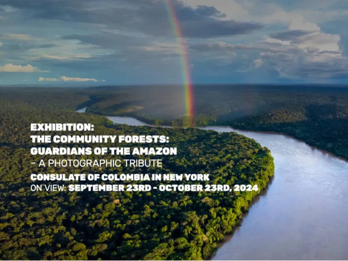 Exposición fotográfica de Amazonía colombiana se toma Nueva York