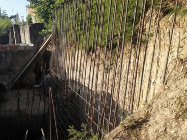 Piden ampliar muro de contención en zona de riesgo de La María en Cartagena