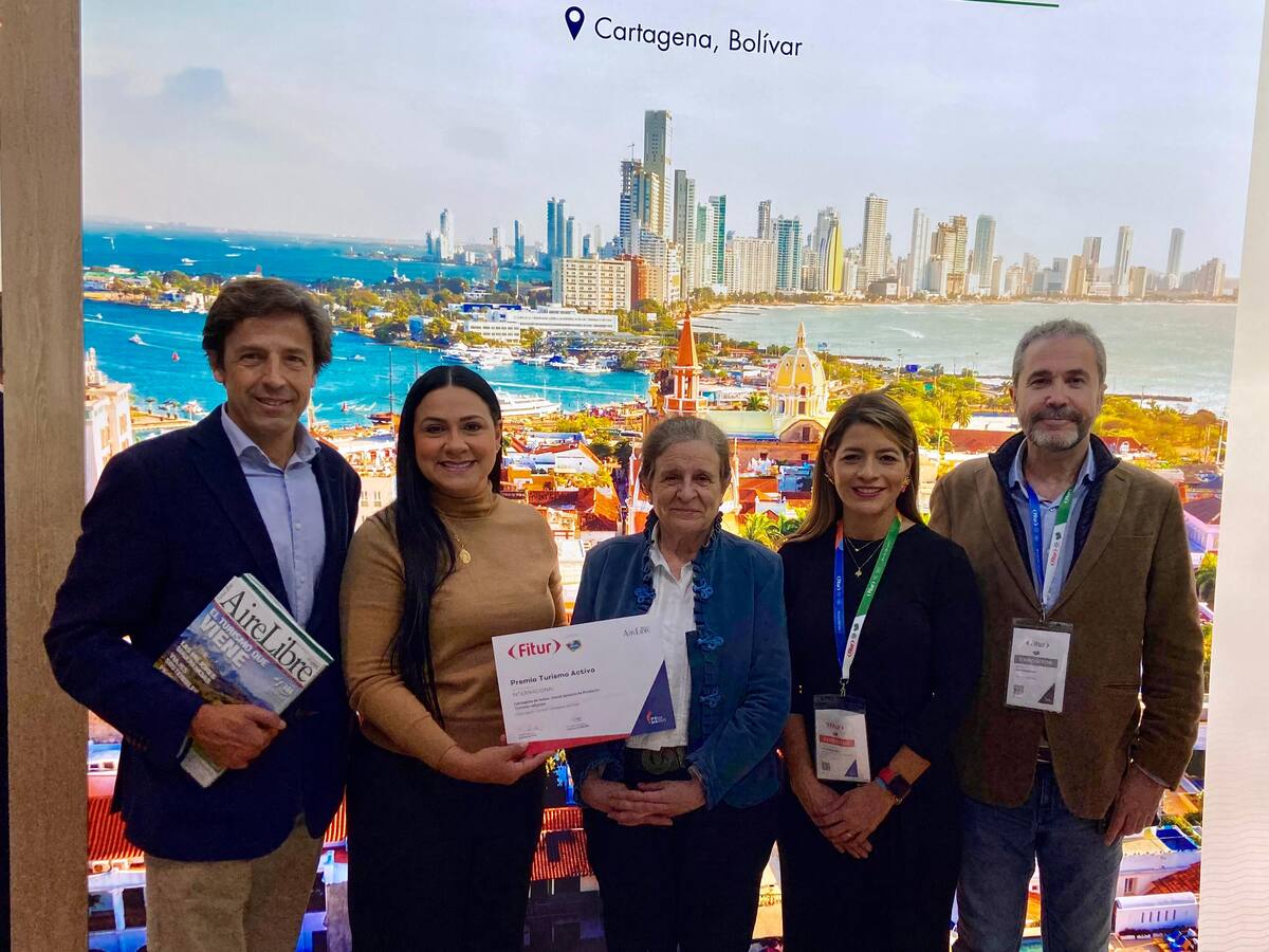 Cartagena de Indias es premiada al iniciar Fitur, en España