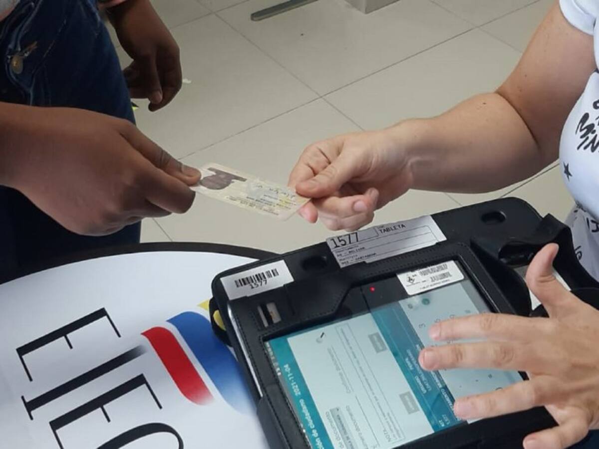 Registraduría instaló kioscos para inscripción de cédulas en Cartagena