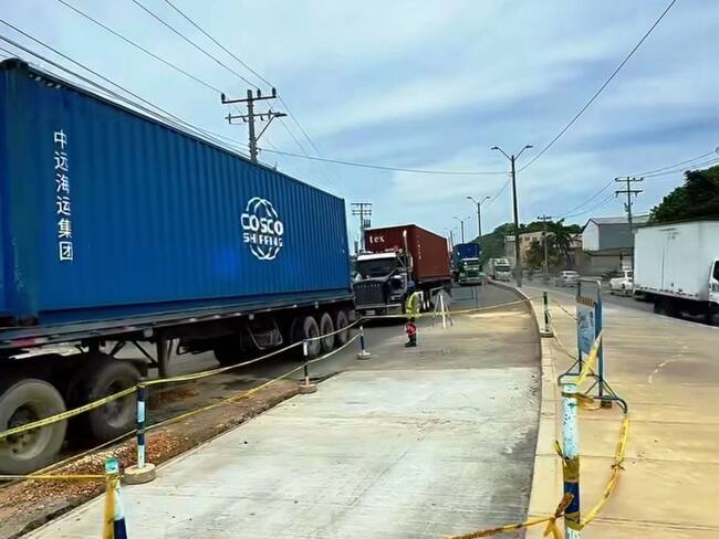 Hasta el lunes habrá movilidad reducida en Mamonal por obras civiles