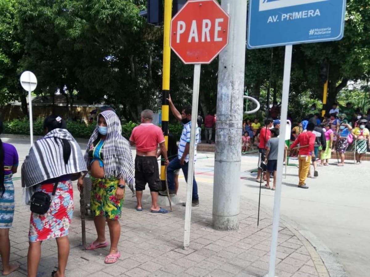 Minga indígena anuncia bloqueo a las vías de acceso de Montería