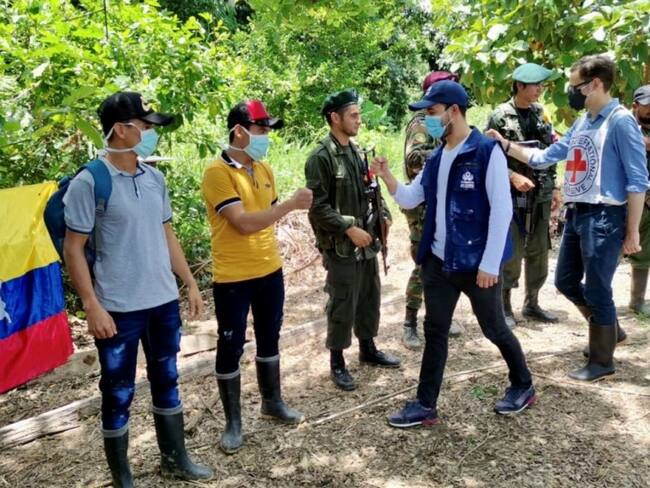 Liberados los familiares de un desmovilizado de las FARC en el Catatumbo