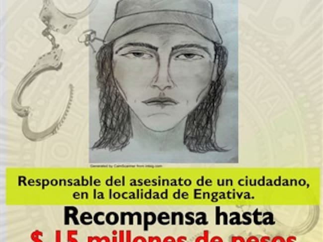 15 millones de recompensa por información de joven que asesinó a un hombre en Engativá