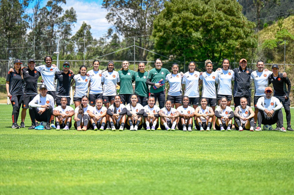 La Selección Colombia femenina que participó en la Copa América de Ecuador / FCF.