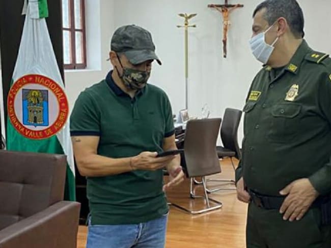 La Policía recuperó el celular robado al exdeportista Víctor Aristizábal
