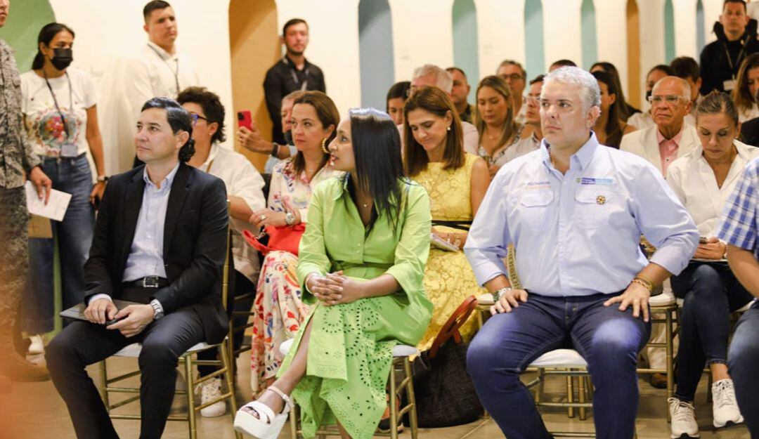 Iván Duque en el Panóptico de Ibagué 