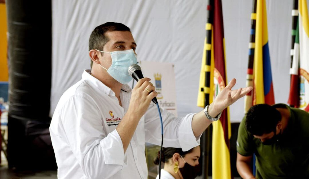 El contralor departamental del Tolima, Diego Andrés García Murillo. 