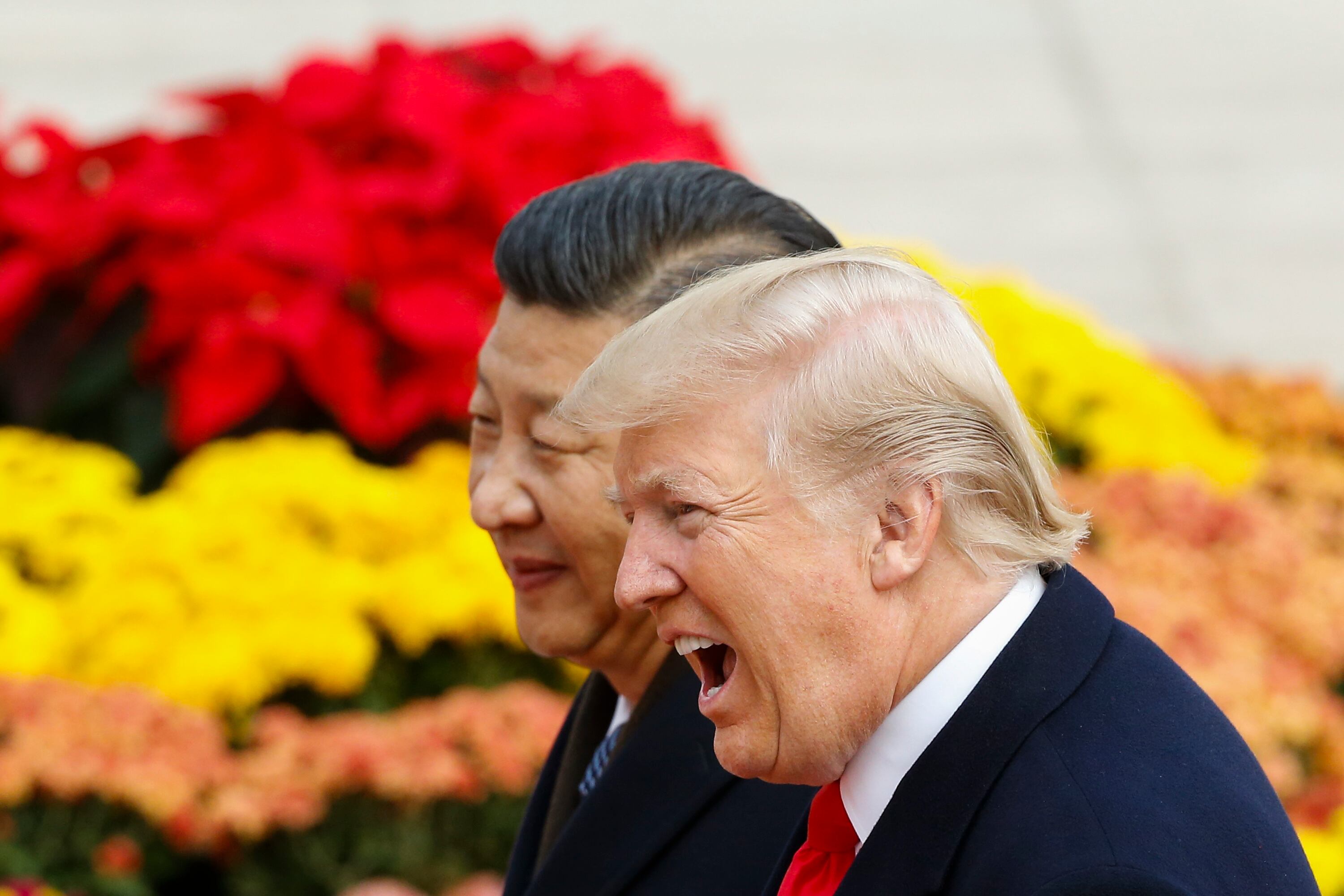 Luego de las tensiones entre China y Estados Unidos por cuenta de las presiones arancelarias de la Casa Blanca, Washington amplió la guerra comercial tras anunciar la imposición de aranceles del 104% a China a partir de la media noche.
(Foto: Thomas Peter-Pool/Getty Images)