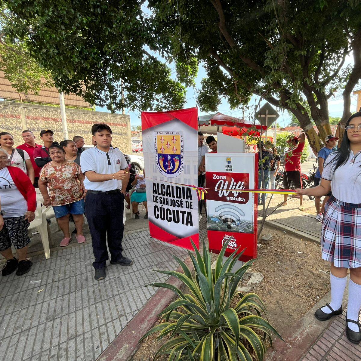 La alcaldía de Cúcuta entregó 10 nuevas zonas WiFi gratuitas en la ciudad