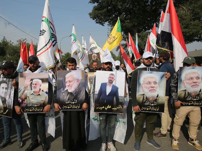 Comenzaron en Irak las marchas fúnebres del general Soleimani